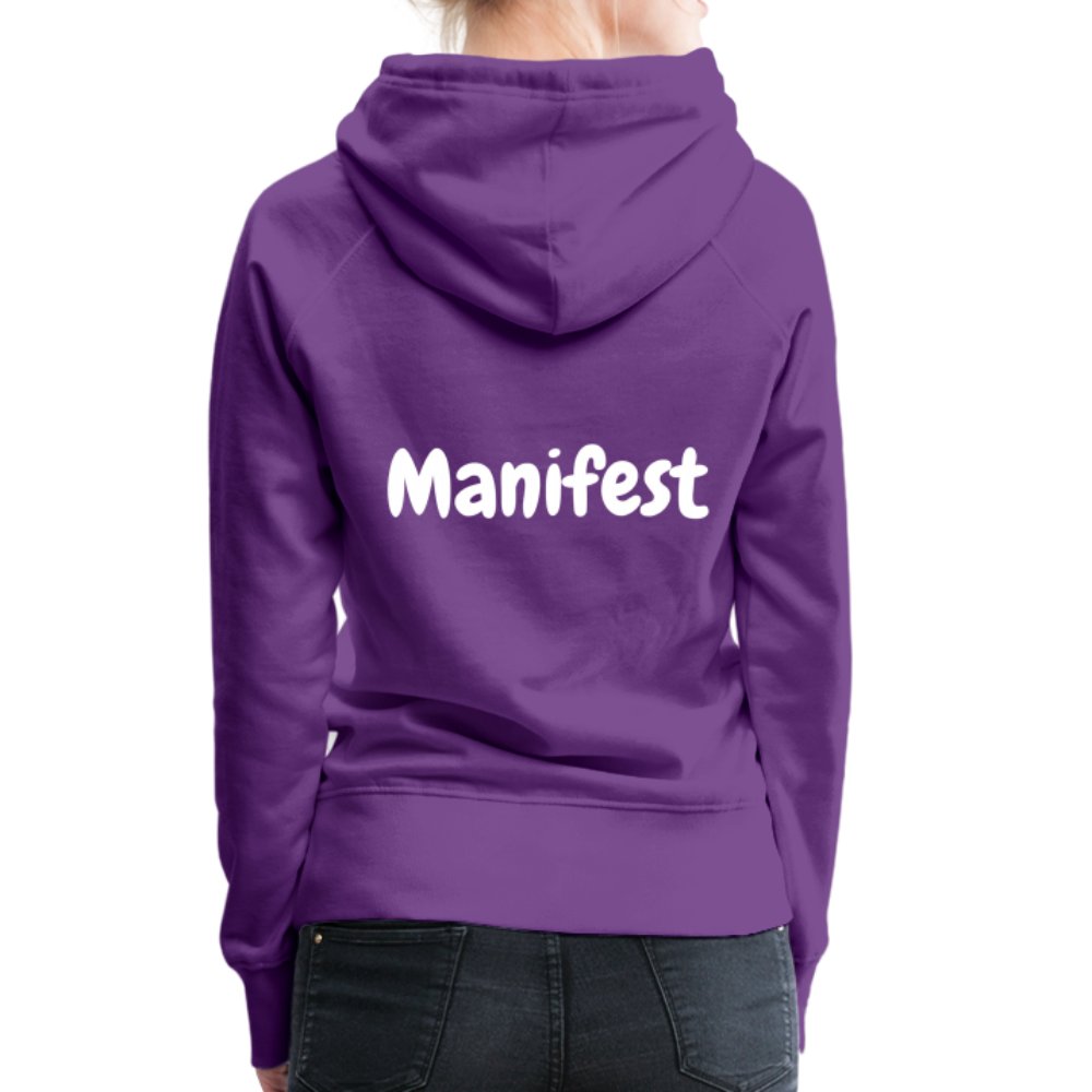 RICH OFF PAIN (WHITE LETTERING) - purple