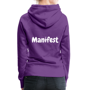 RICH OFF PAIN (WHITE LETTERING) - purple