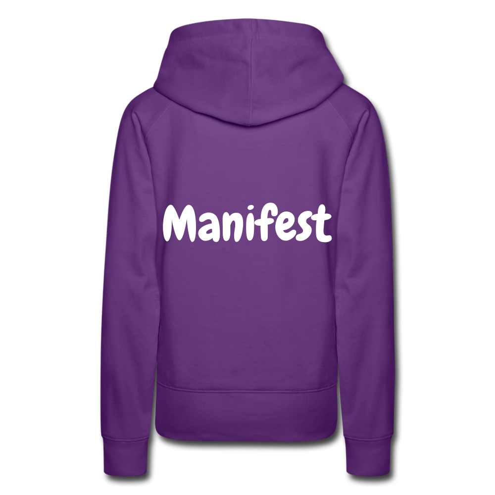 RICH OFF PAIN (WHITE LETTERING) - purple