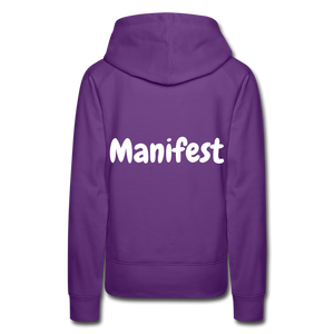 RICH OFF PAIN (WHITE LETTERING) - purple