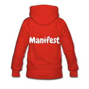 RICH OFF PAIN (WHITE LETTERING) - red