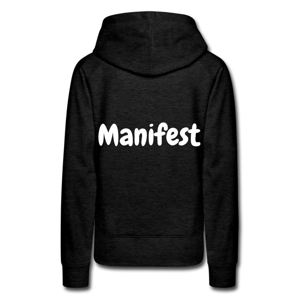 RICH OFF PAIN (WHITE LETTERING) - charcoal grey