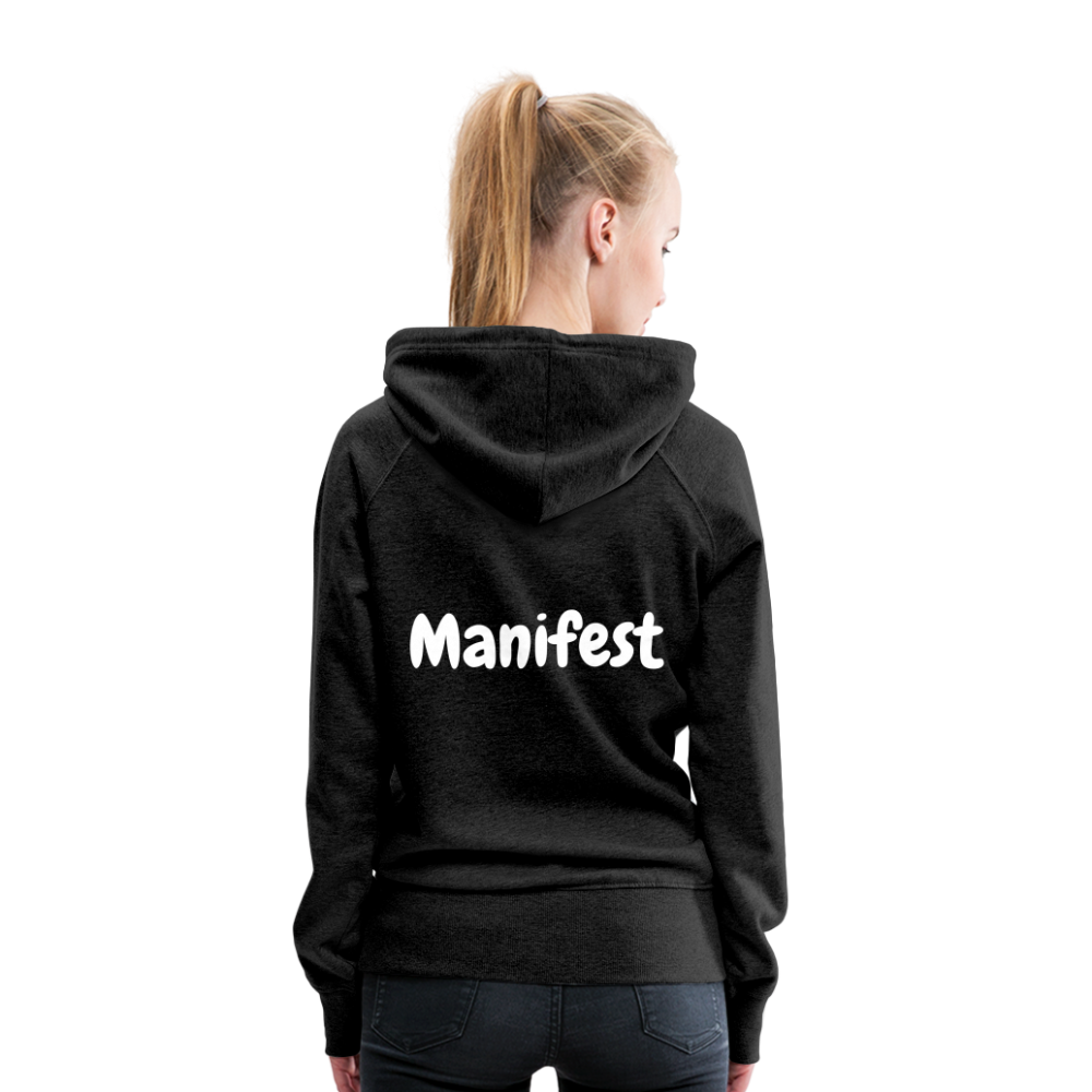 RICH OFF PAIN (WHITE LETTERING) - charcoal grey