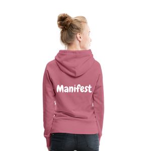 RICH OFF PAIN (WHITE LETTERING) - mauve
