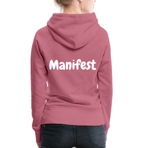 RICH OFF PAIN (WHITE LETTERING) - mauve