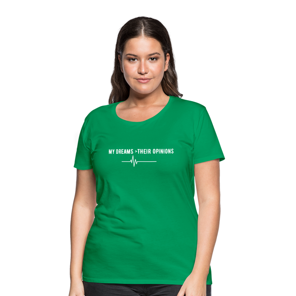 My Dreams > Their Opinions T-Shirt - kelly green