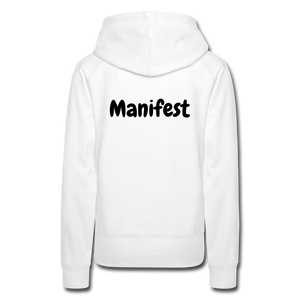 Rich OFF Pain Women's Hoodie - white