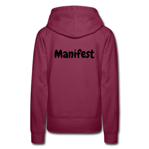 Rich OFF Pain Women's Hoodie - burgundy