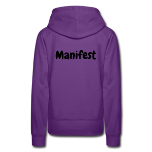 Rich OFF Pain Women's Hoodie - purple