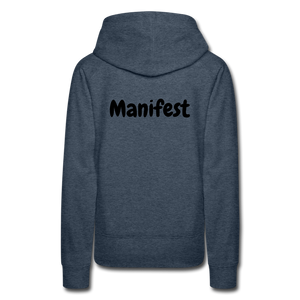 Rich OFF Pain Women's Hoodie - heather denim
