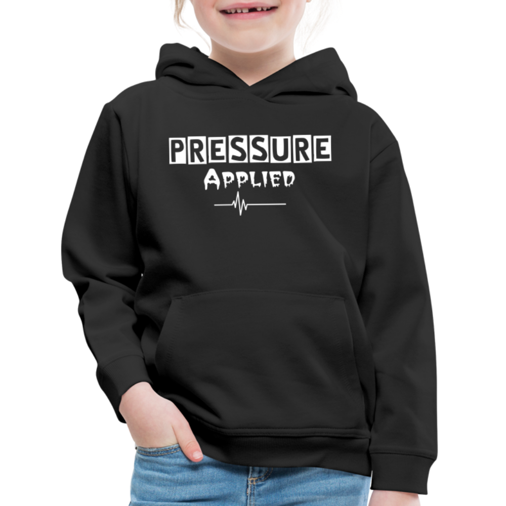 PRESSURE APPLIED - KIDS HOODIE - black