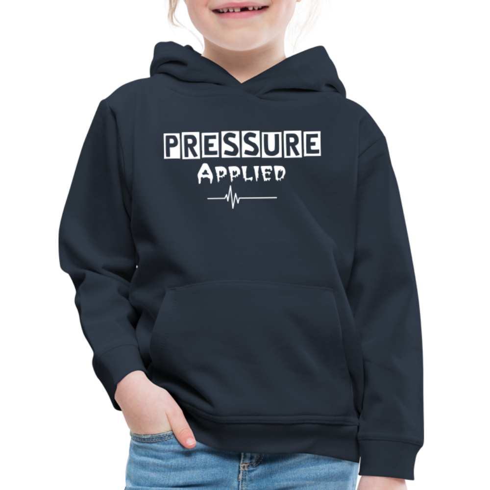 PRESSURE APPLIED - KIDS HOODIE - navy