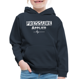 PRESSURE APPLIED - KIDS HOODIE - navy