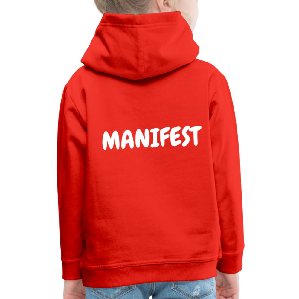 PRESSURE APPLIED - KIDS HOODIE - red