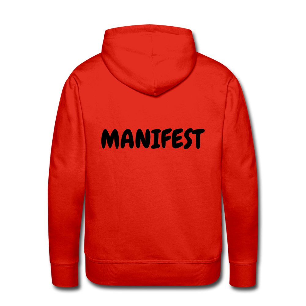 RICH OFF PAIN Men's Hoodie - red