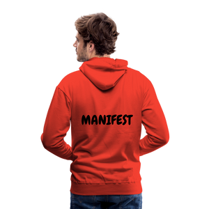 RICH OFF PAIN Men's Hoodie - red