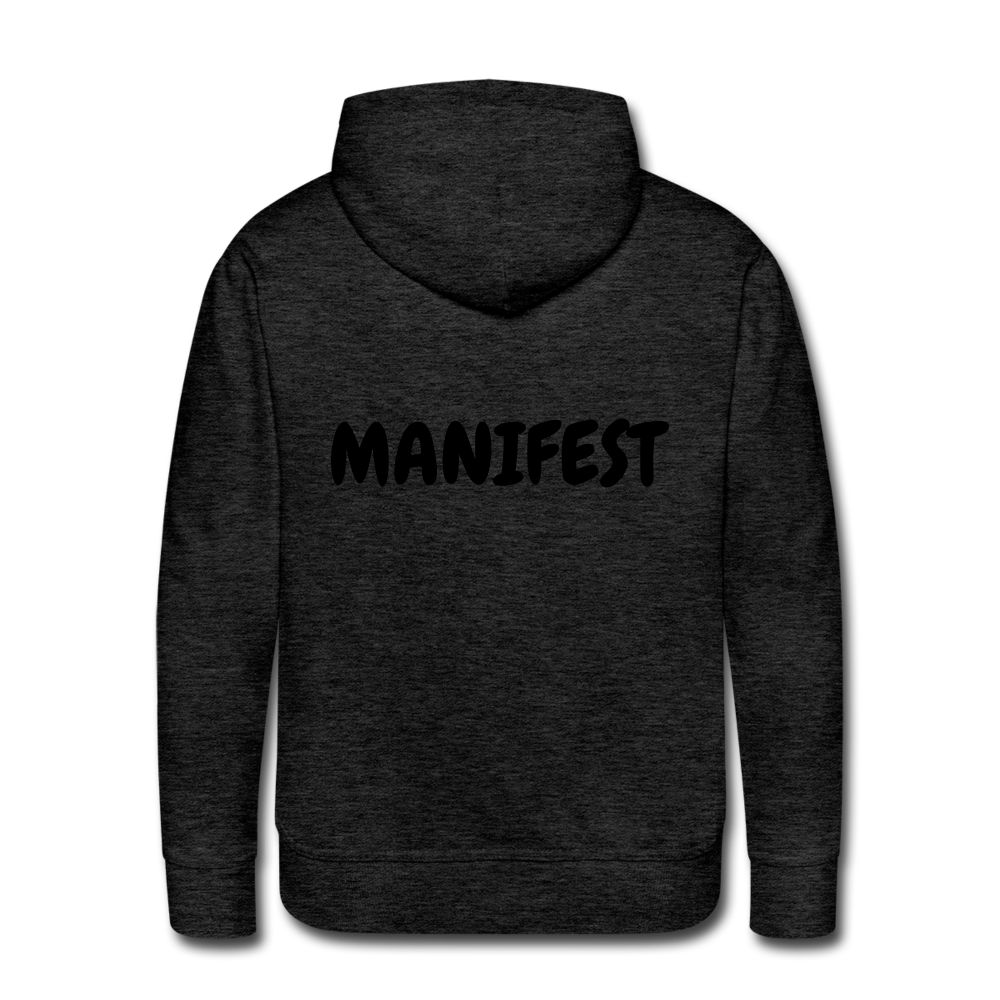RICH OFF PAIN Men's Hoodie - charcoal grey
