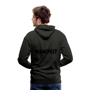 RICH OFF PAIN Men's Hoodie - charcoal grey