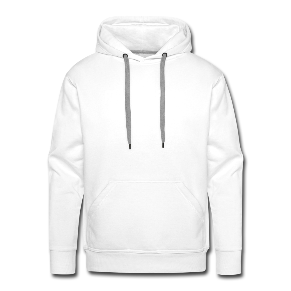 Men’s Hoodie (WHITE LETTERING) - white