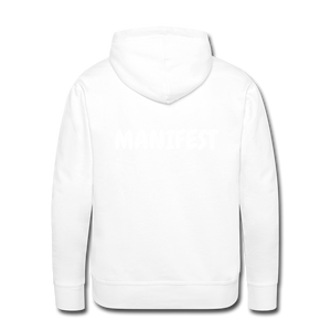 Men’s Hoodie (WHITE LETTERING) - white