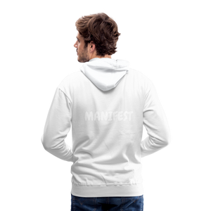 Men’s Hoodie (WHITE LETTERING) - white