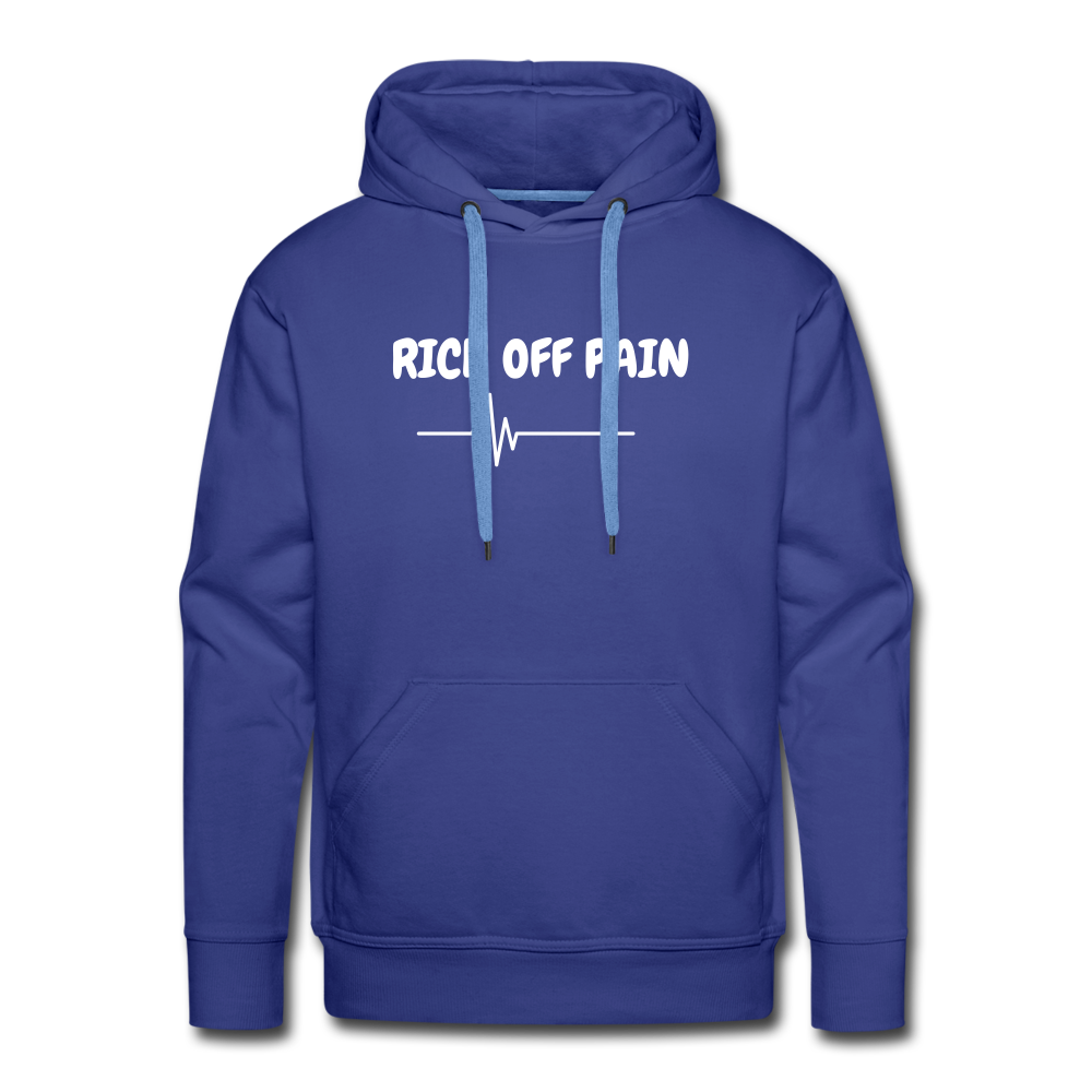 Men’s Hoodie (WHITE LETTERING) - royalblue