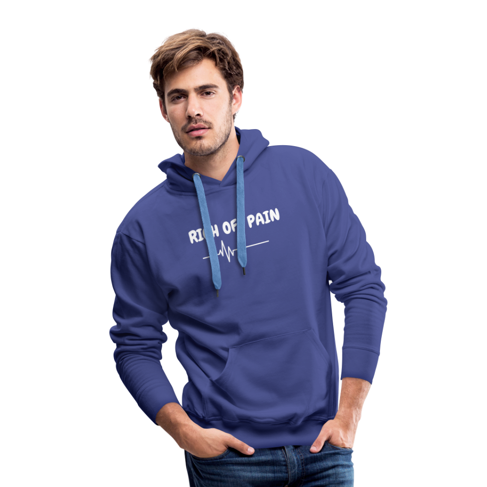 Men’s Hoodie (WHITE LETTERING) - royalblue