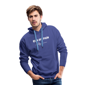 Men’s Hoodie (WHITE LETTERING) - royalblue