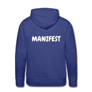 Men’s Hoodie (WHITE LETTERING) - royalblue