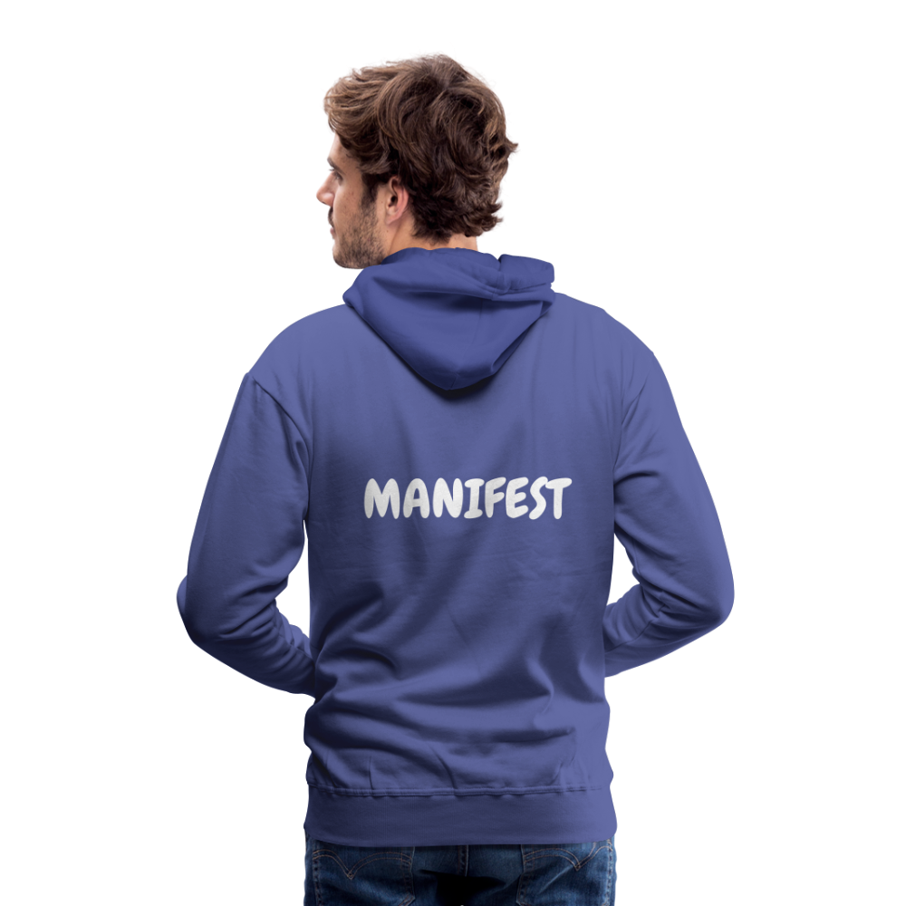 Men’s Hoodie (WHITE LETTERING) - royalblue