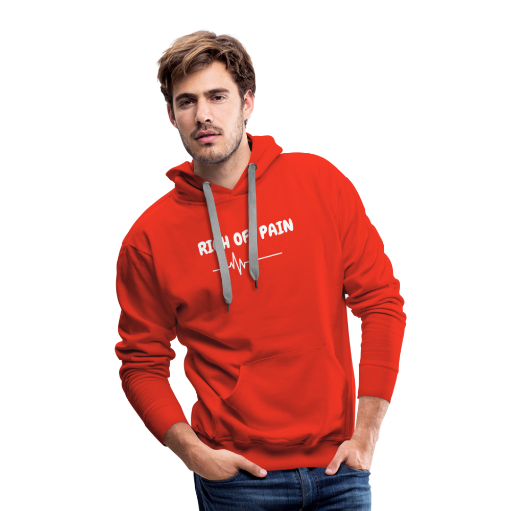 Men’s Hoodie (WHITE LETTERING) - red