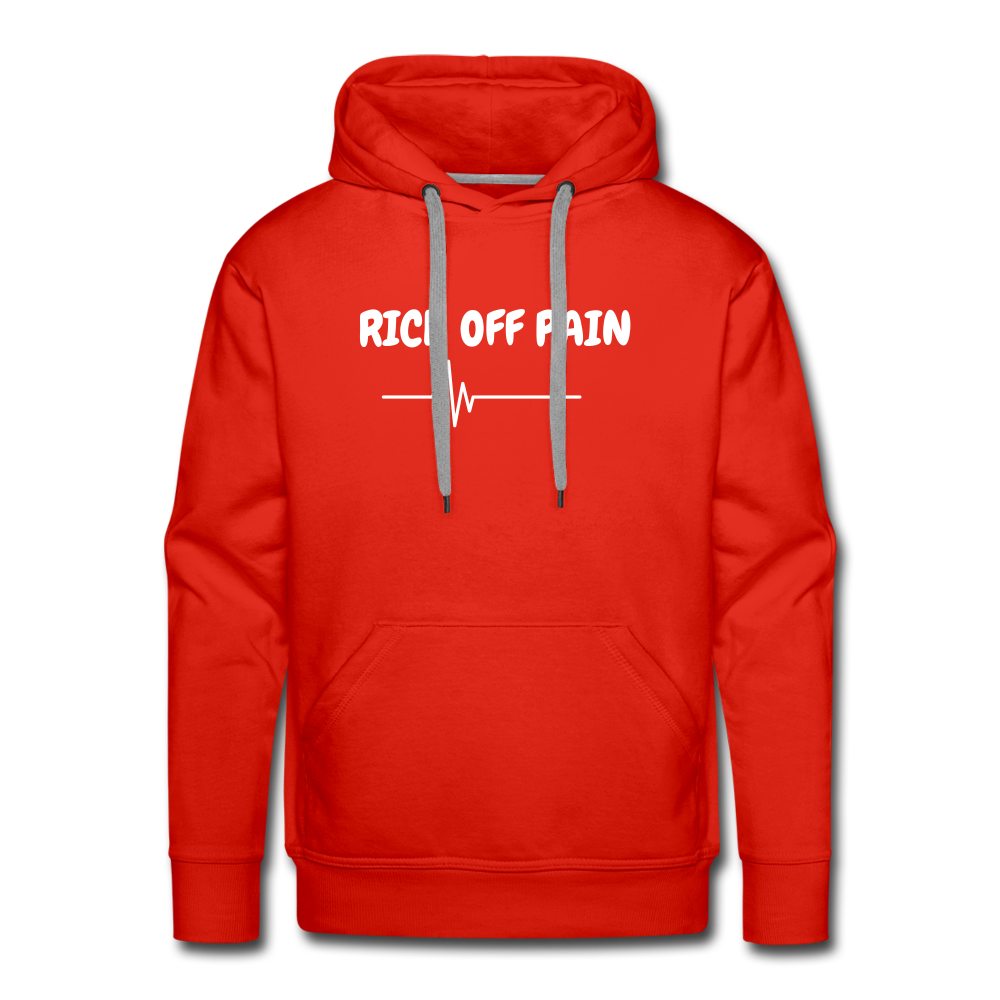 Men’s Hoodie (WHITE LETTERING) - red