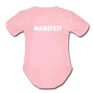 PRESSURE APPLIED - BABY BODYSUIT - light pink