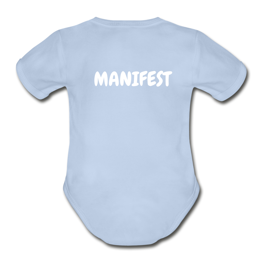 PRESSURE APPLIED - BABY BODYSUIT - sky