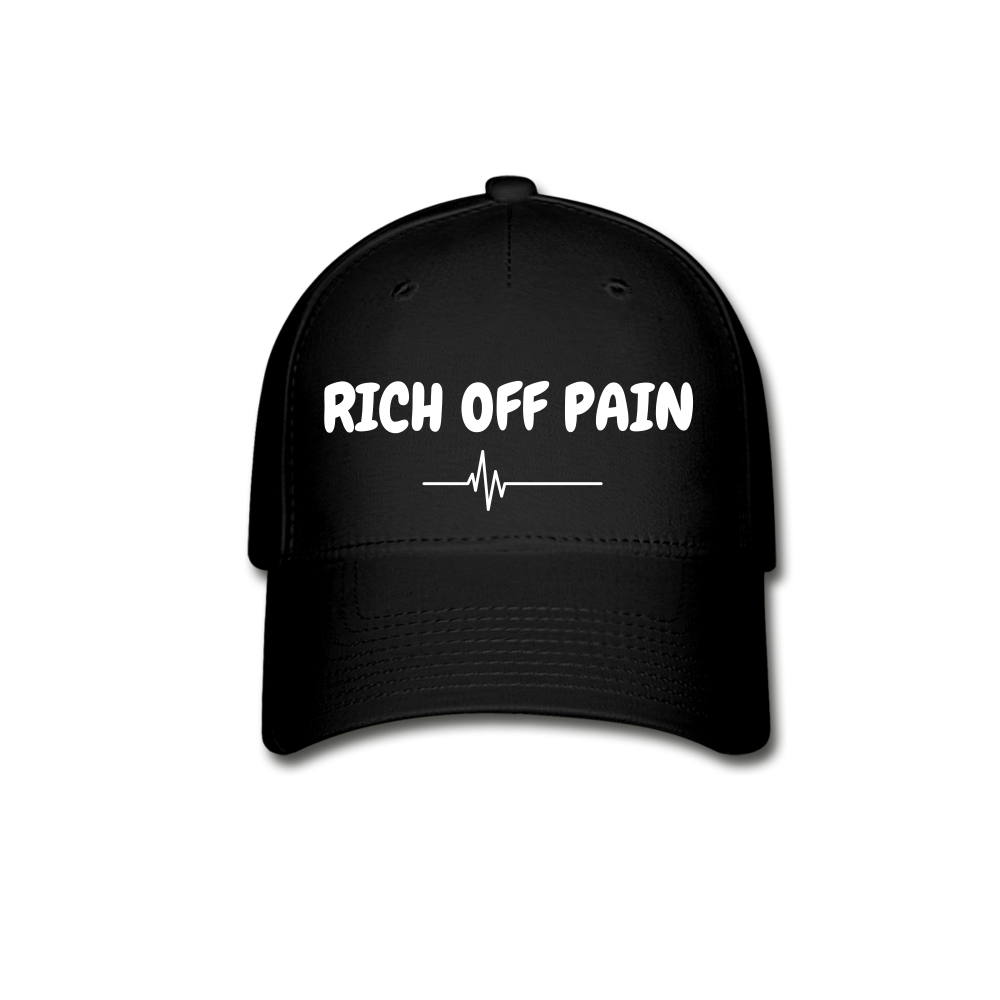 RICH OFF PAIN - Baseball Cap - black