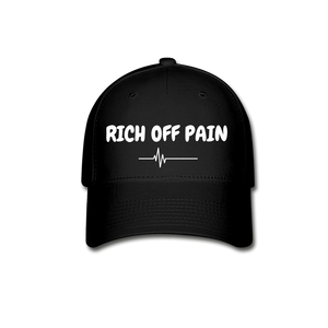 RICH OFF PAIN - Baseball Cap - black
