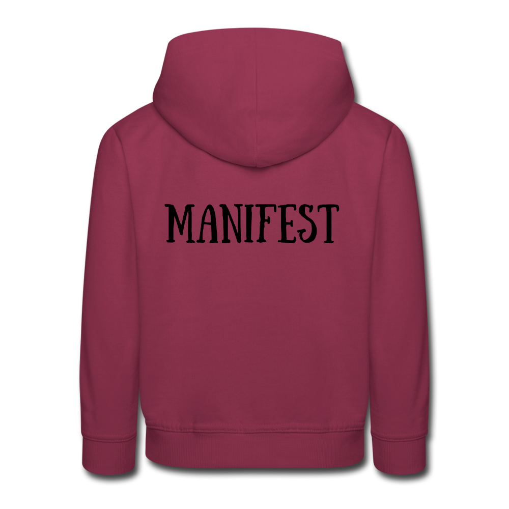 RELENTESS - Kids‘ Hoodie - burgundy