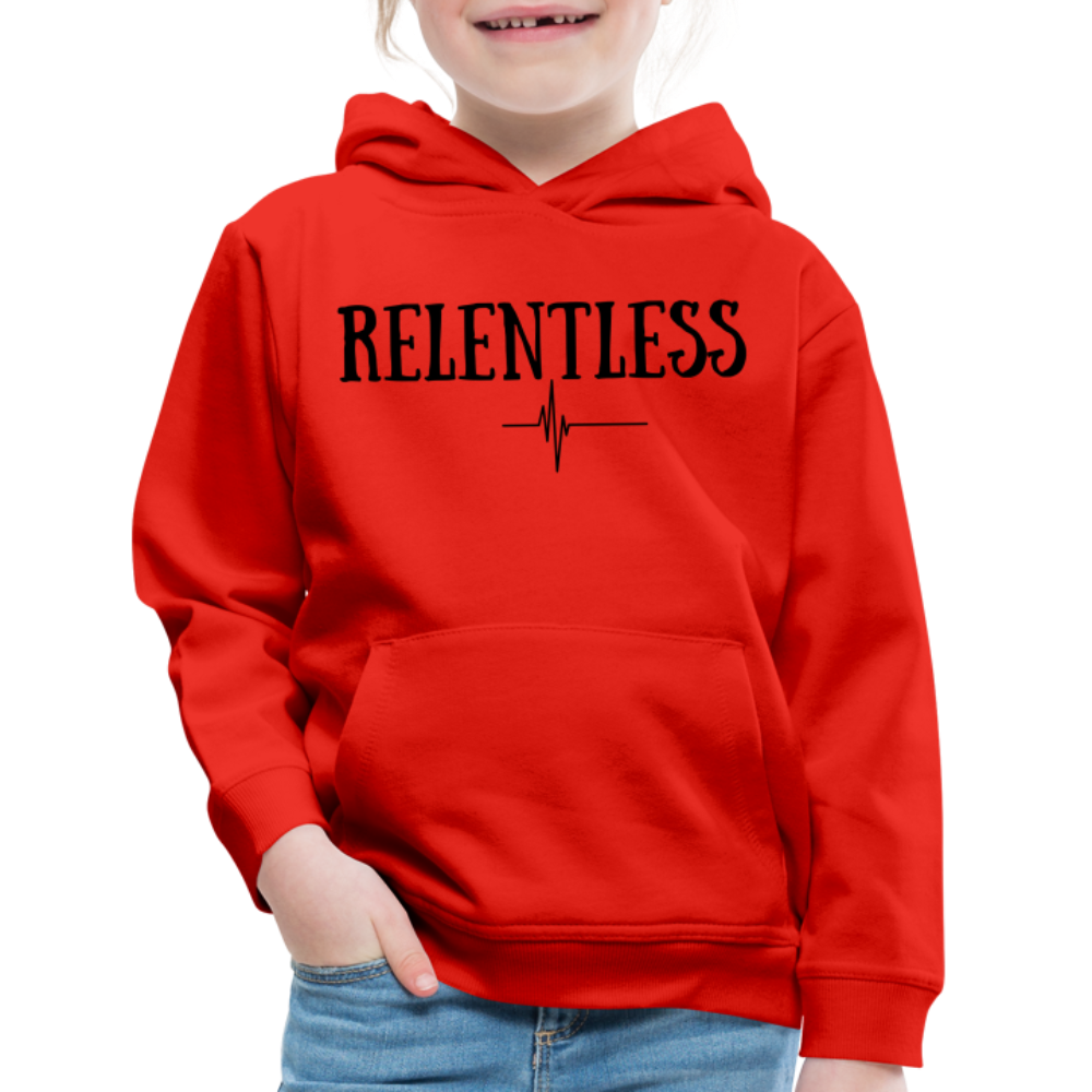 RELENTESS - Kids‘ Hoodie - red