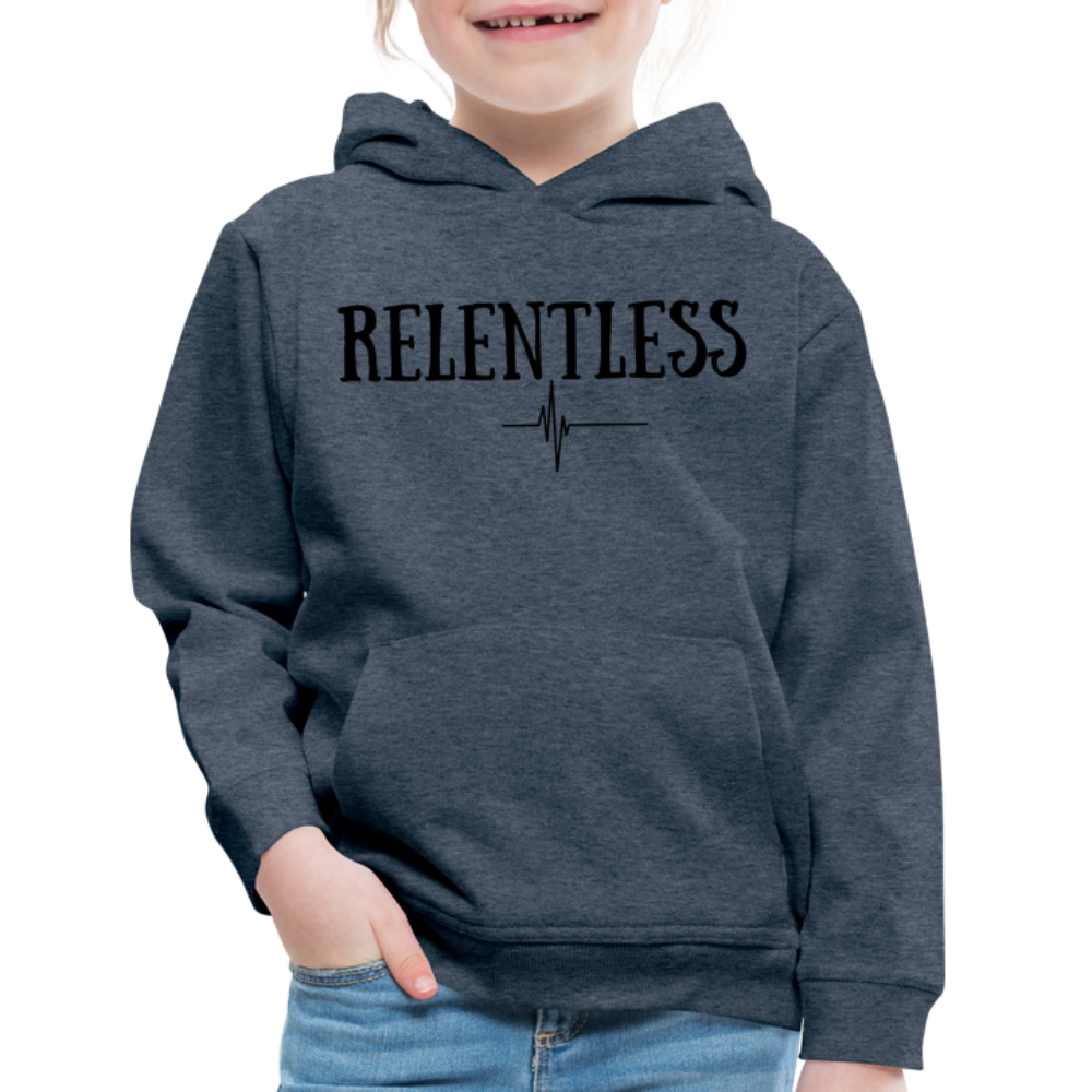 RELENTESS - Kids‘ Hoodie - heather denim