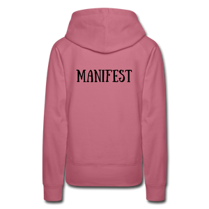 RELENTLESS- WOMEN'S HOODIE - mauve
