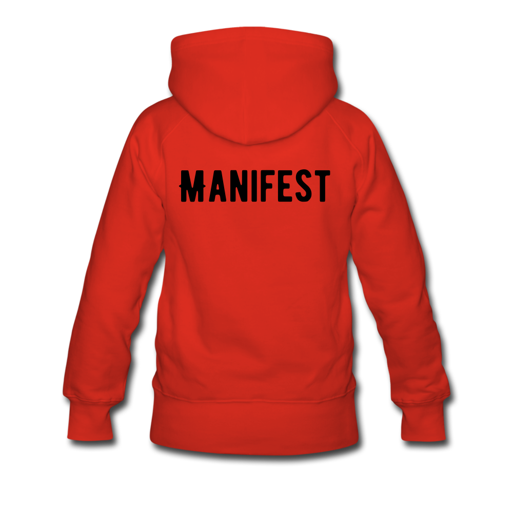 MINDING MY BLACK OWNED BUSINESS - WOMEN'S HOODIE - red
