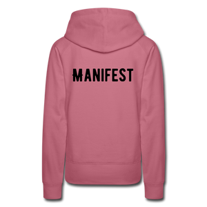 MINDING MY BLACK OWNED BUSINESS - WOMEN'S HOODIE - mauve