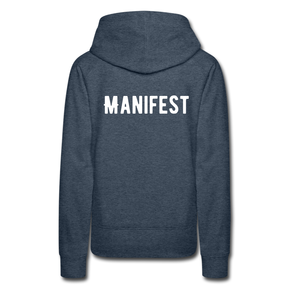 Women’s Premium Hoodie - heather denim