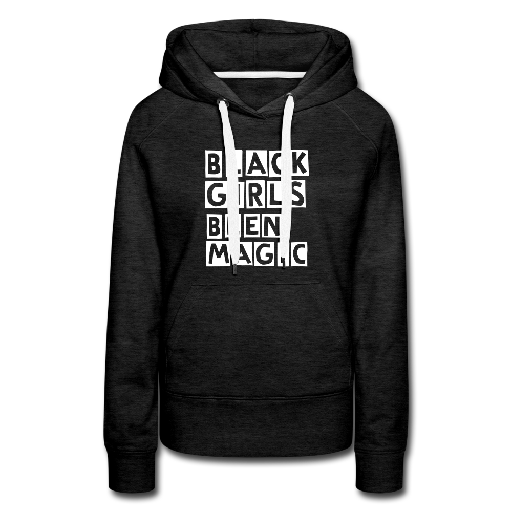 Women’s Premium Hoodie - charcoal grey