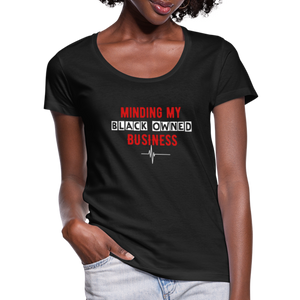 MINDING MY BLACK OWNED BUSINESS - T-Shirt - black