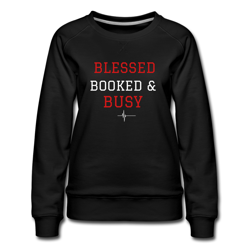BOOKED & BUSY - Sweatshirt - black