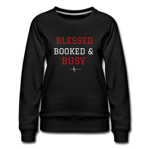 BOOKED & BUSY - Sweatshirt - black