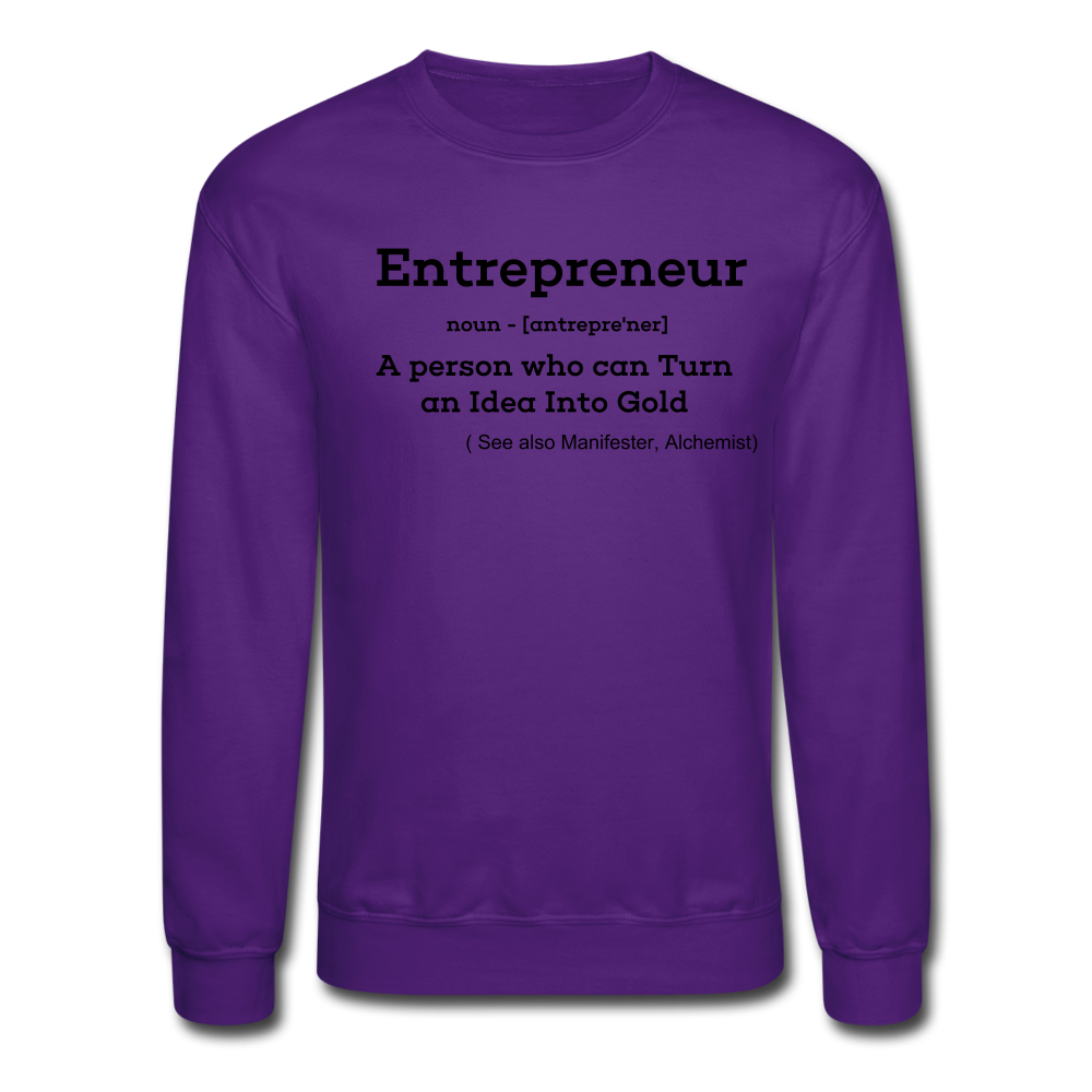 Crewneck Sweatshirt - purple