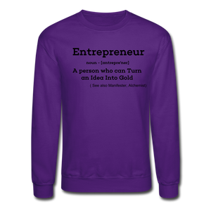 Crewneck Sweatshirt - purple