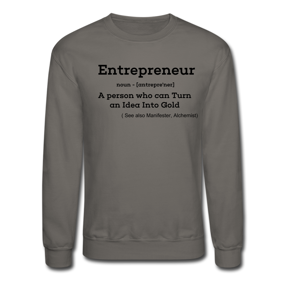 Crewneck Sweatshirt - asphalt gray